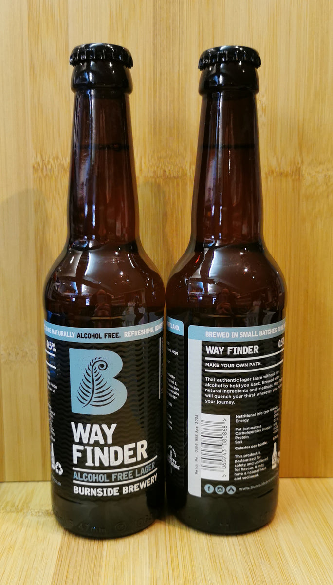 Wayfinder Alcohol free Lager Burnside Brewery Scottish Real Ale Shop