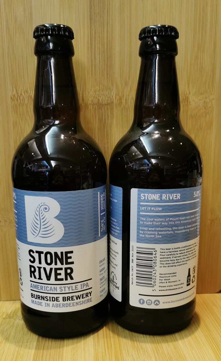 Stone River Burnside Brewery Scottish Real Ale Shop