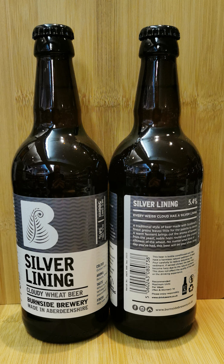 Silver Lining Burnside Brewery Scottish Real Ale Shop
