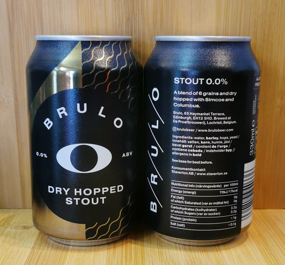 Dry Hopped Stout - Brulo Alcohol Free