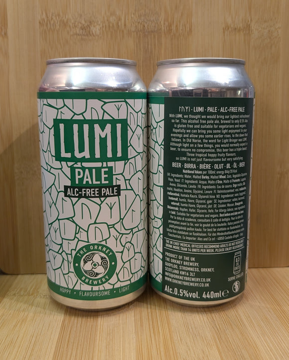 Lumi Alcohol free - Orkney Brewery