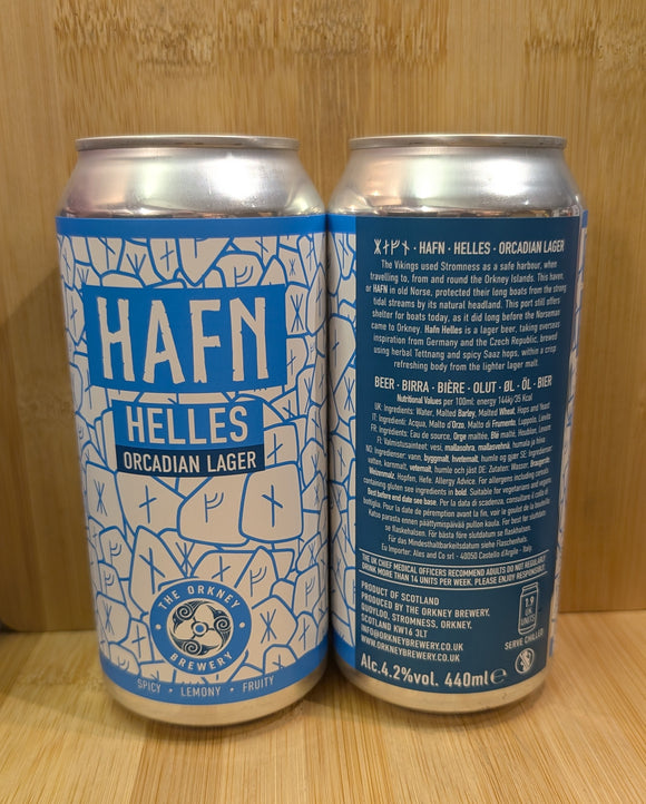 Hafn Helles Lager - Orkney Brewery