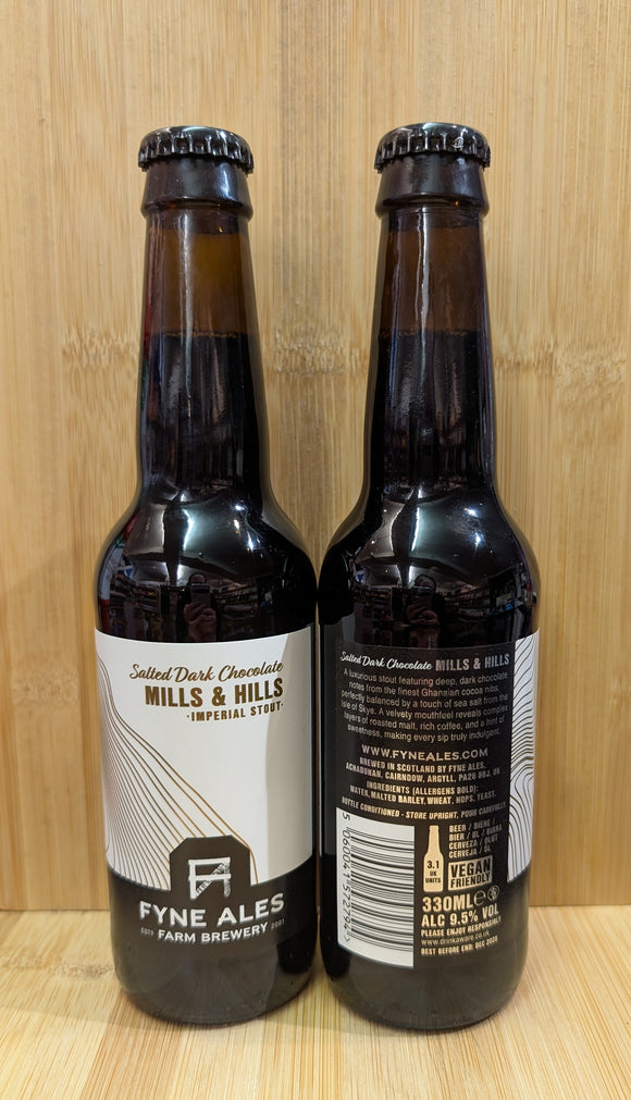 Salted Dark Chocolate Mills & Hills - Fyne Ales