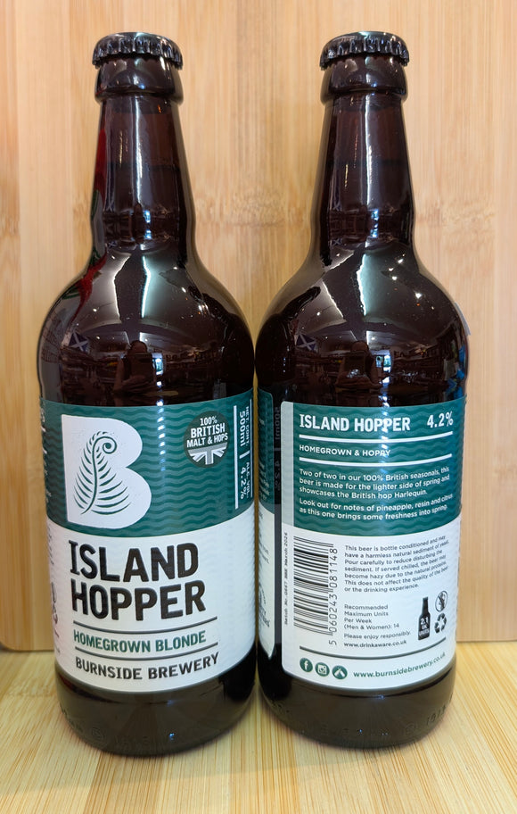 Island Hopper Blonde - Burnside Brewery