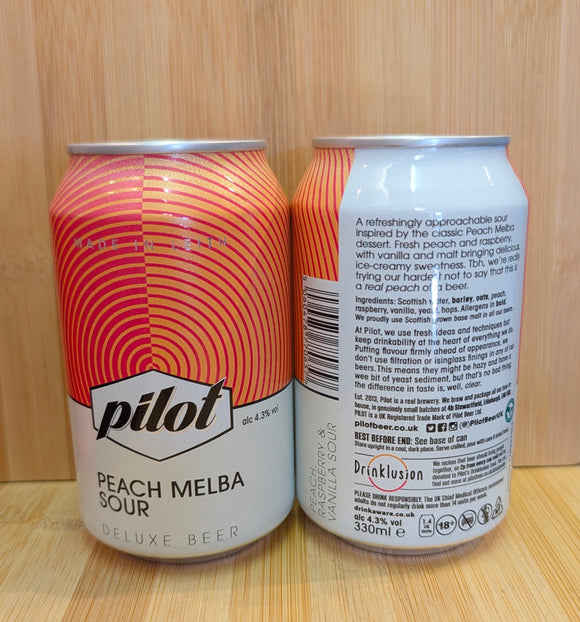 Peach Melba Sour - Pilot Beer