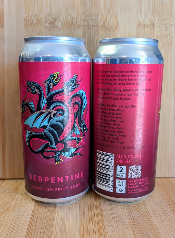 Serpentine Scottish fruit sour - Otherworld Brewing