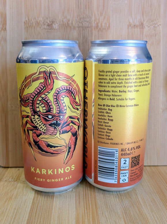 Karkinos Ginger ale - Otherworld Brewing