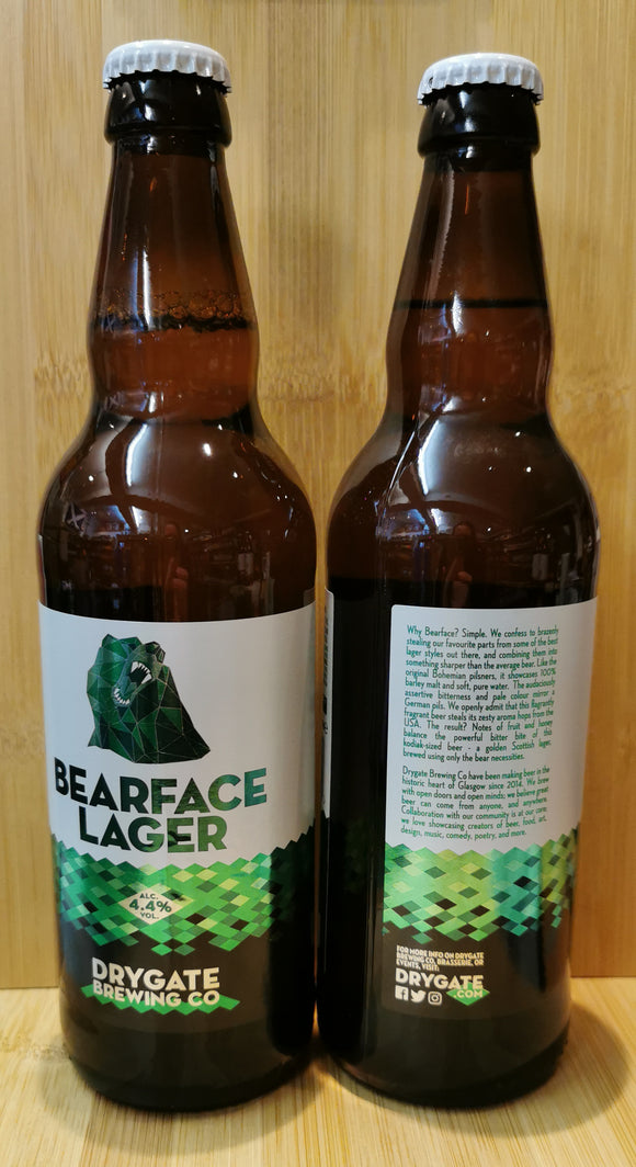 Bearface Lager - Drygate Brewery