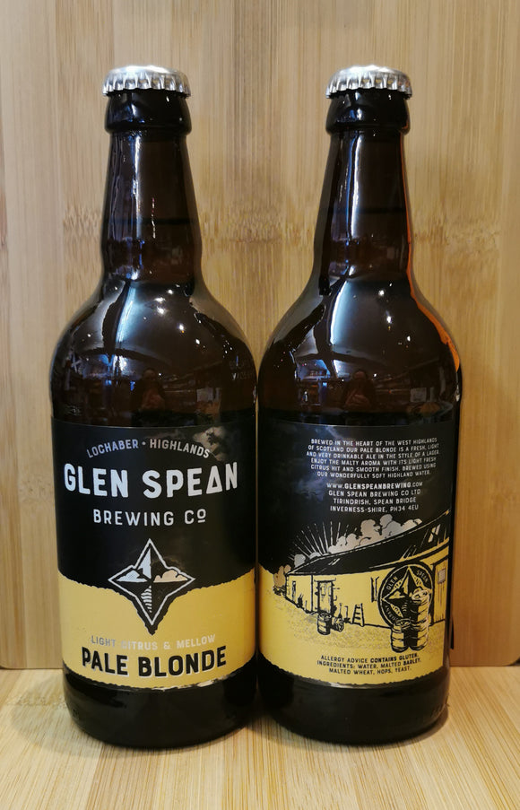 Pale Blonde - Glen Spean Brewing Company