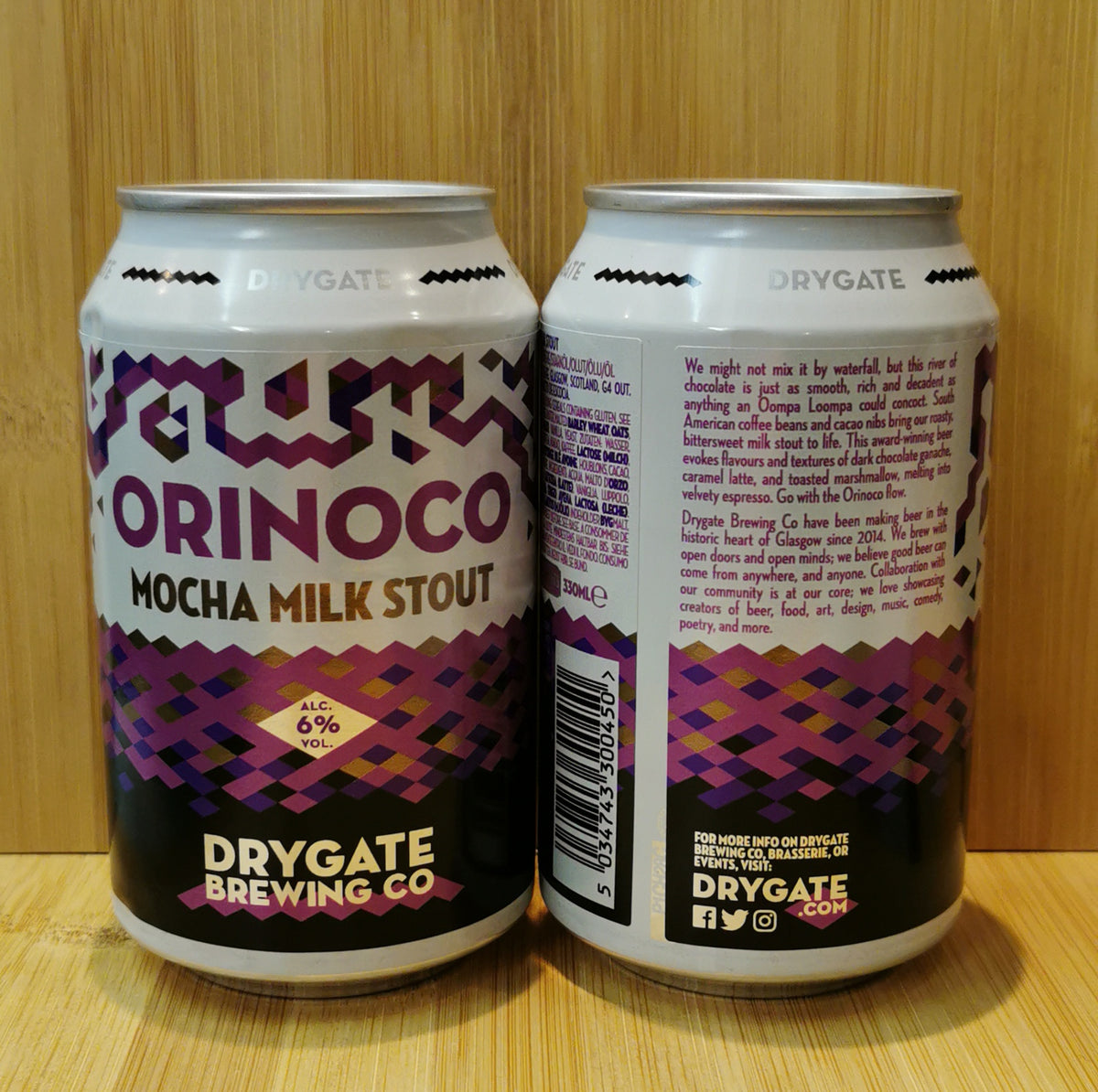 Orinoco Drygate Brewery Scottish Real Ale Shop